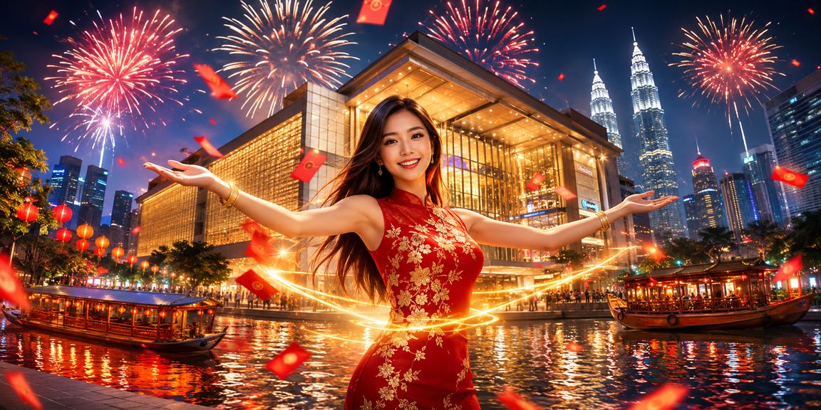 Sampul merah bonus promosi gaya Malaysia di Kuala Lumpur np300