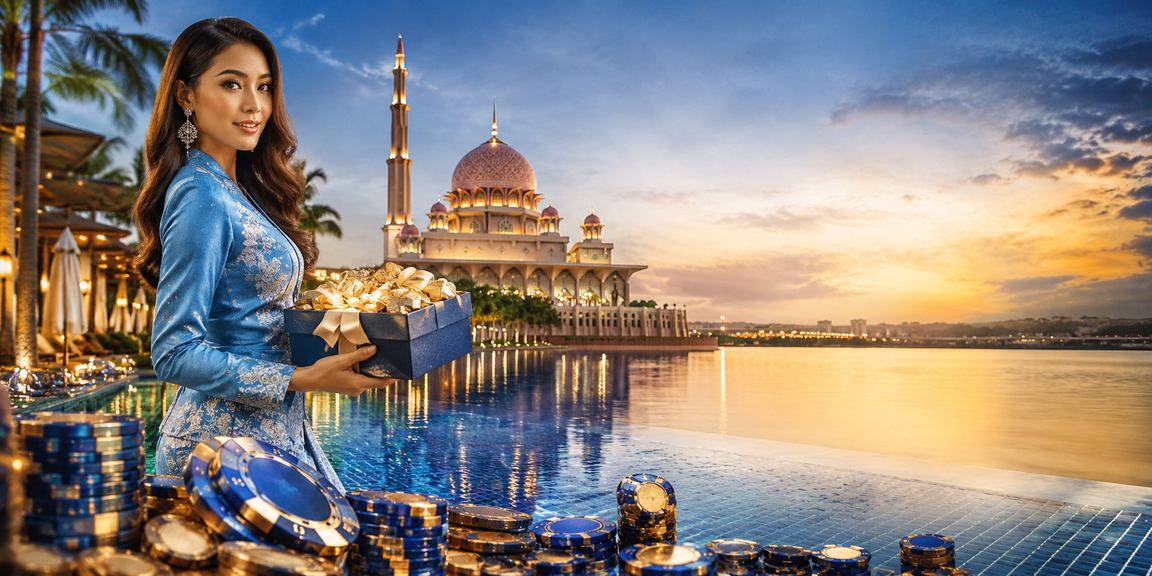 Suasana taruhan kasino baju kurung gaya Putrajaya dengan tawaran bonus np300